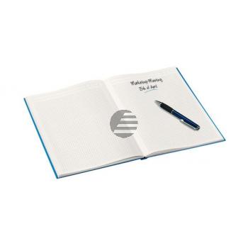 LEITZ Notizbuch WOW A5 46281051 kariert, 90g eisblau