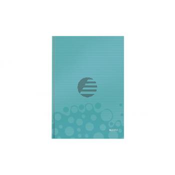 LEITZ Notizbuch WOW A4 46251051 liniert, 90g eisblau