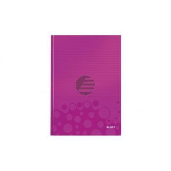 LEITZ Notizbuch WOW A4 46261023 kariert, 90g pink