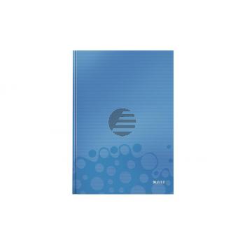 LEITZ Notizbuch WOW A4 46261036 kariert, 90g blau