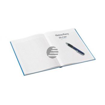 LEITZ Notizbuch WOW A4 46261051 kariert, 90g eisblau