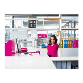 LEITZ Notizbuch WOW A5 46271036 liniert, 90g blau