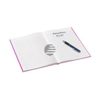 LEITZ Notizbuch WOW A5 46281023 kariert, 90g pink