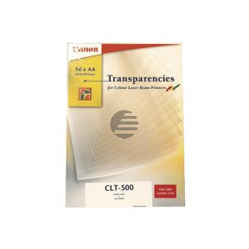 CANON Transparent film CLT 500 A4 CLT500 CLBP / CP 50 Blatt CANON Transparent film CLT 500 A4 CLT500 CLBP / CP 50 Blatt