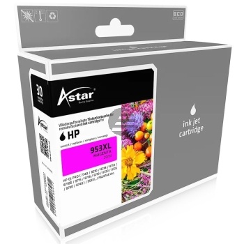 Astar Tintenpatrone magenta HC (AS16037) ersetzt 953XL Astar Tintenpatrone magenta HC (AS16037) ersetzt 953XL