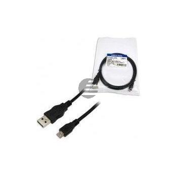 LogiLink Micro USB Kabel 1,80 m schwarz, im Polybag