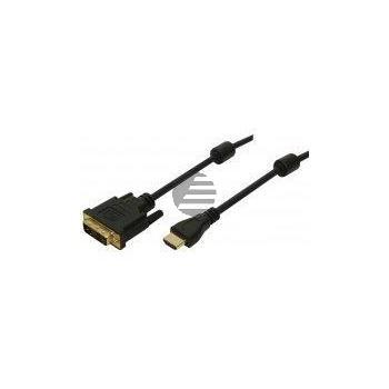 LogiLink Kabel HDMI auf DVI, HDMI Stecker -> DVI-D Stecker, 2 m