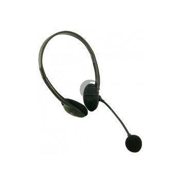LogiLink Stereo Headset Kopfhörer mit Mikrofon Deluxe