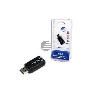 LogiLink USB Soundkarte mit Virtual 3D Soundeffekt