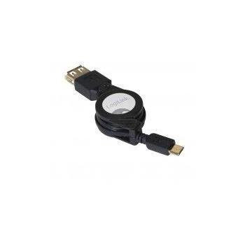 LogiLink Ausziehbares USB-OTG-Kabel