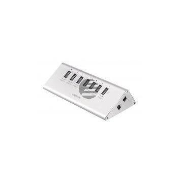 LogiLink USB 2.0 7-Port Aluminium Hub
