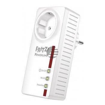 AVM FRITZ!Powerline 546E WLAN, Powerline Adapter, schaltbare Steckdose