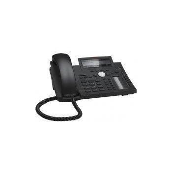 SNOM D345 VoIP-Telefon (SIP), schwarz, POE, ohne Netzteil