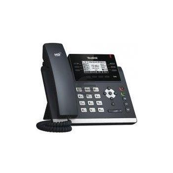 Yealink SIP-T42S, VoIP-Telefon (SIP), ohne Netzteil, PoE