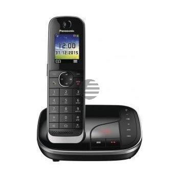 Panasonic KX-TGJ320GB schnurloses Single-DECT Telefon mit AB, schwarz