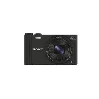 Sony DSC-WX350B Kompaktkamera mit optischem 20-fach-Zoom, schwarz