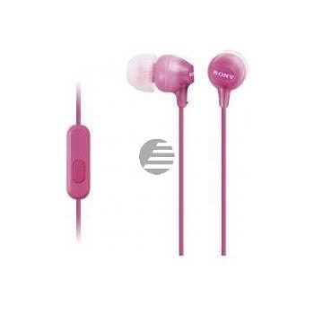 Sony MDR-EX15APPI In-Ohr-Kopfhörer, pink