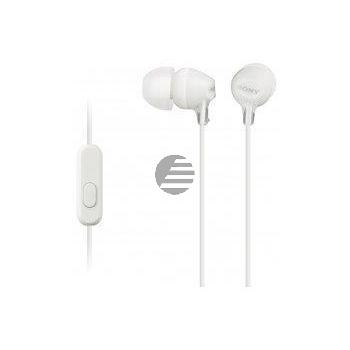 Sony MDR-EX15APW In-Ohr-Kopfhörer, weiß