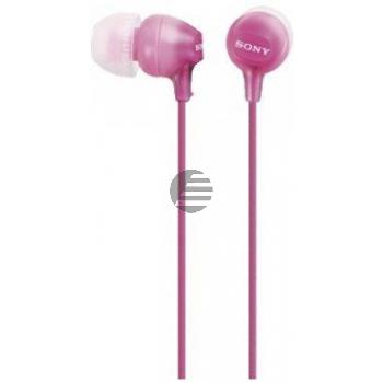 Sony MDR-EX15LPPI In-Ohr-Kopfhörer, pink