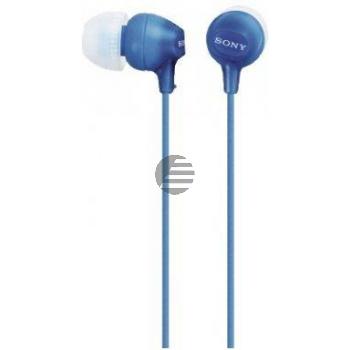 Sony MDR-EX15LPLI In-Ohr-Kopfhörer, blau