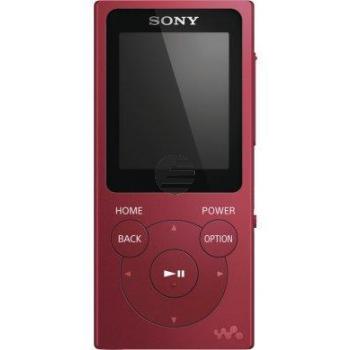Sony NW-E394 Walkman 8 GB, rot
