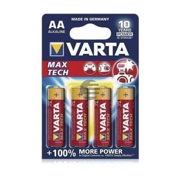 Varta MaxiTech AA Mignon Batterien AI-Mn 2600 mAh 1,5V 4er-Pack