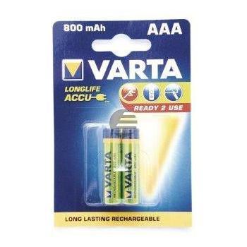 Varta Accu plus AAA Micro Akkus Ni-MH 800 mAH 1,2V 2er-Pack wiederaufladbar