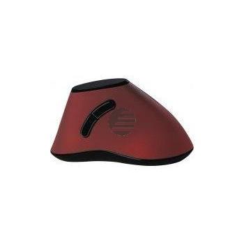 Logilink Maus, 2.4G, Ergonomische Vertikale, 5-Tasten, bordeaux rot