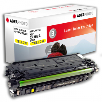 Agfaphoto Toner-Kartusche gelb (APTHPCF362AE) ersetzt 508A