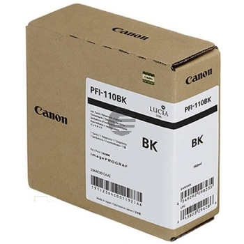 Canon Tintenpatrone schwarz (2364C001AA, PFI-110BK)