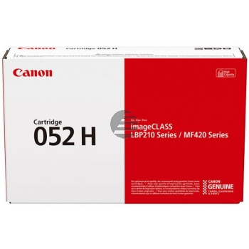 Canon Toner-Kartusche schwarz HC (2200C002, 052H)