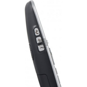 Panasonic KX-TGE510GS schnurloses Single-DECT Telefon, silber-schwarz