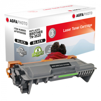 Agfaphoto Toner-Kit schwarz HC plus + (APTBTN3520E) ersetzt TN-3520