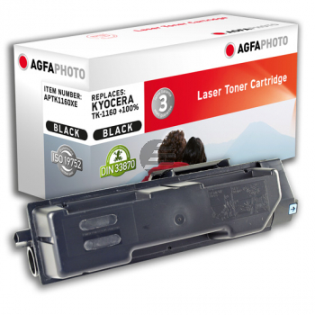 Agfaphoto Toner-Kit schwarz HC (APTK1160XE) ersetzt TK-1160