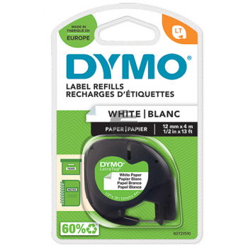 Dymo Schriftbandkassette schwarz (S0721510, 91200)