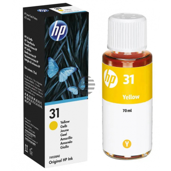 HP Tintennachfüllfläschchen gelb (1VU28AE, 31)