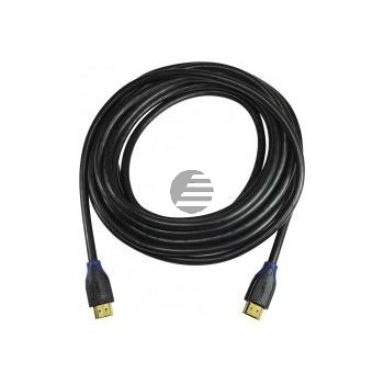 LogiLink Kabel HDMI High Speed mit Ethernet 1 m, schwarz, bulk