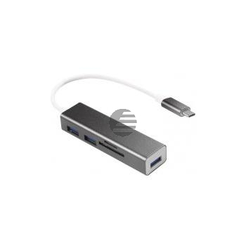 LogiLink USB-C 3.0 Hub, 3-Port mit Kartenleser