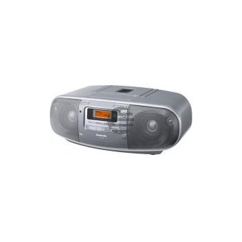 Panasonic RX-D50AEG-S CD-Radiorecorder, silber Panasonic RX-D50AEG-S CD-Radiorecorder, silber