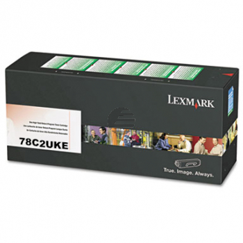 Lexmark Toner-Kit Contract (nur für Vertragskunden) schwarz HC plus (78C2UKE)