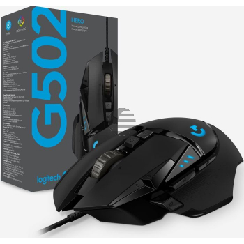 LOGITECH G502 HERO High Performance 910005470 Gaming-Mouse