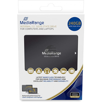 MEDIARANGE 2.5 SSD FESTPLATTE 240GB MR1002 SATA III intern