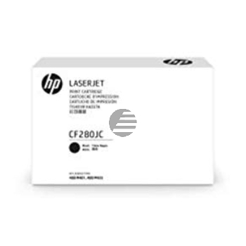 HP Toner-Kartusche Contract (nur für Vertragskunden) schwarz HC (CF280JC, 80J)