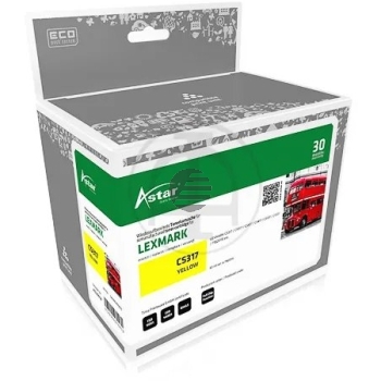 Astar Toner-Kit gelb (AS20016) ersetzt 71B20Y0 Astar Toner-Kit gelb (AS20016) ersetzt 71B20Y0