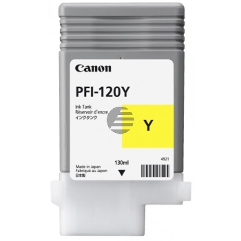 Canon Tintenpatrone gelb (2888C001, PFI-120Y) Canon Tintenpatrone gelb (2888C001, PFI-120Y)