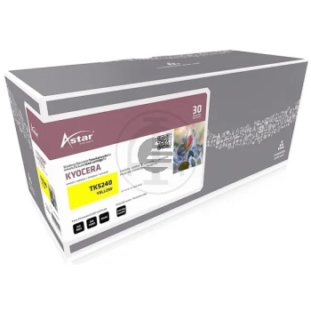 Astar Toner-Kit gelb (AS20029) ersetzt TK-5240Y Astar Toner-Kit gelb (AS20029) ersetzt TK-5240Y