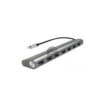 LogiLink USB-C 3.1 Hub, 7-Ports, Aluminium
