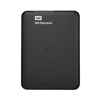 Western Digital Elements Portable USB 3.0 Festplatte, 2,5'', 1 TB, schwarz