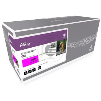 Astar Toner-Kit magenta (AS20032) ersetzt 43865722 Astar Toner-Kit magenta (AS20032) ersetzt 43865722
