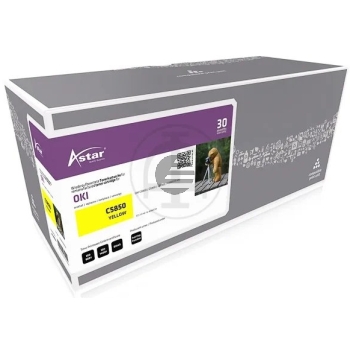 Astar Toner-Kit gelb (AS20033) ersetzt 43865721 Astar Toner-Kit gelb (AS20033) ersetzt 43865721